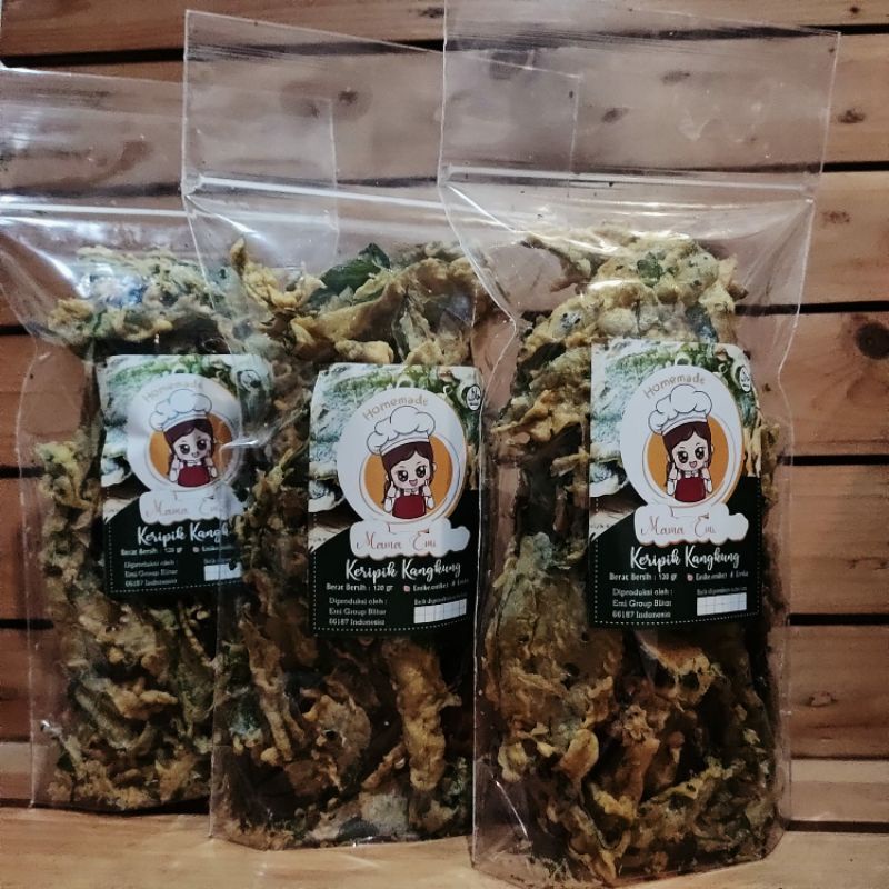 

KERIPIK KANGKUNG / KRIPIK KANGKUNG / PEYEK KANGKUNG 120 GRAM