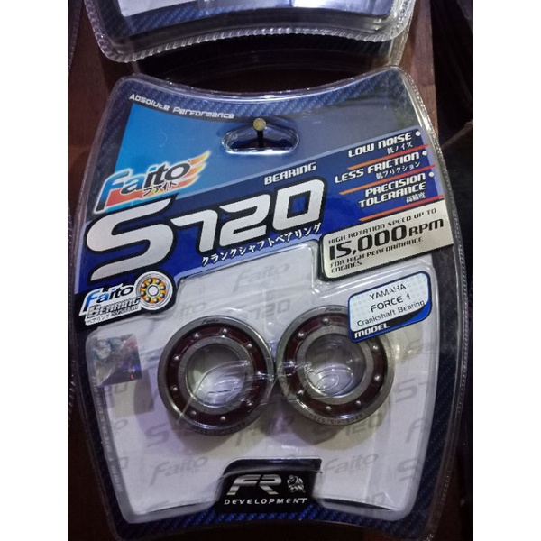 BEARING LAHER KRUK AS F1ZR / SATRIA 2T Y125Z YZ S720 FAITO RACING BEARING 6205 RACING KERAMIK CRANKS