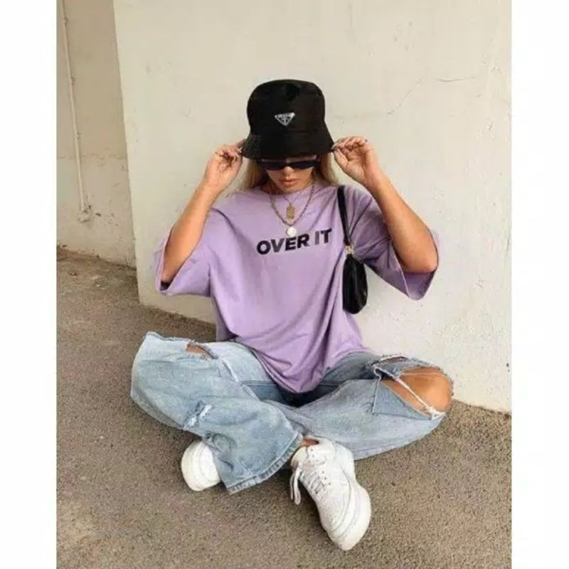 OVER IT T-SHIRT | Lilac T-shirt