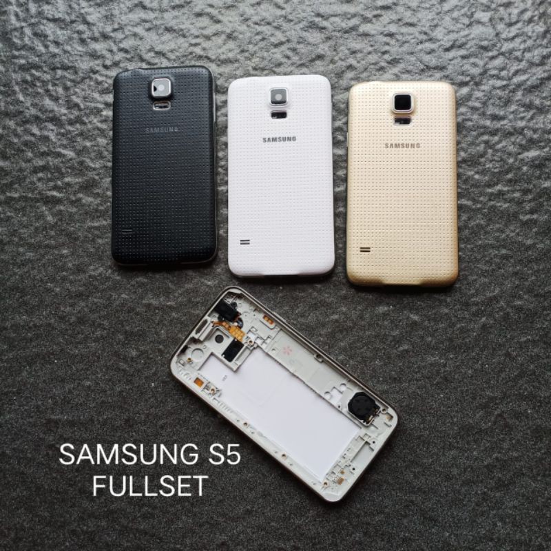 Casing Samsung S5 i9600 G900 . i9082 Grand i9060 Grand Neo . Grand Prime G530 fullset kesing housing backdoor back door case