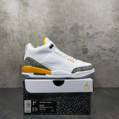 Sepatu Nike Air Jordan 3 Laser Orange