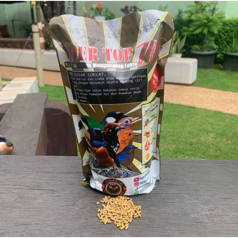 Voer top 705 protein rendah pur burung