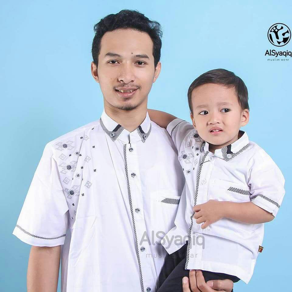 Paling Inspiratif Baju Koko Couple Ayah Anak Rabbani