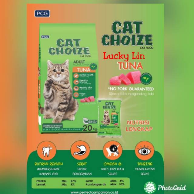 CAT CHOIZE 800gram Makanan kucing Cat Choize  800gr Tuna salmon cat choice / cat choize dewasa