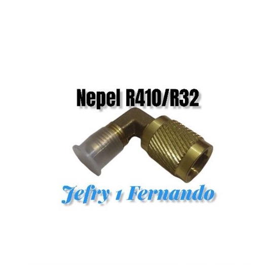 NEPEL R410A ADAPTOR R410 R32 ADAPTER NAPEL BENGKOK / BELOK