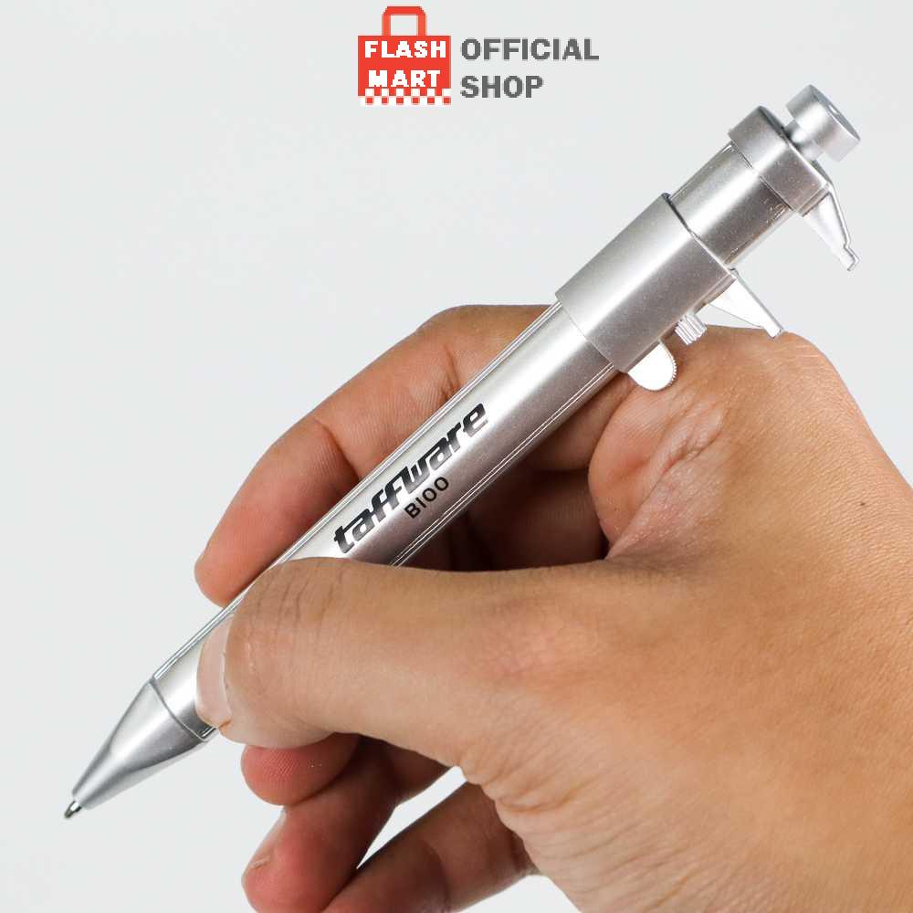 Flashmart Pena Multifungsi Ballpoint Measuring Tool Scale Ruler - B100