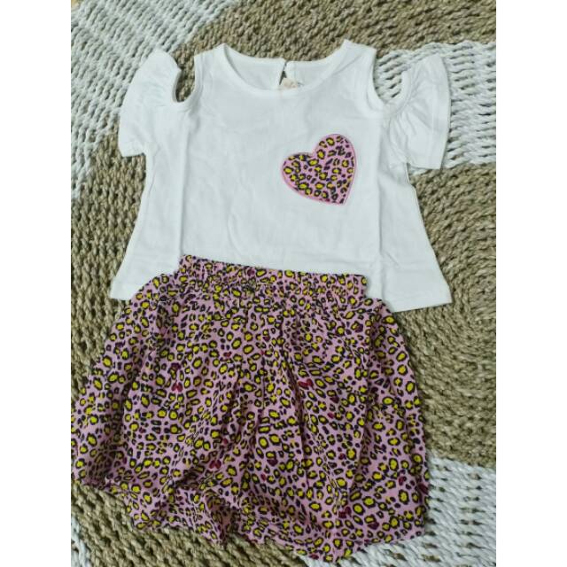 Leopard One Set Impor Fashion Anak