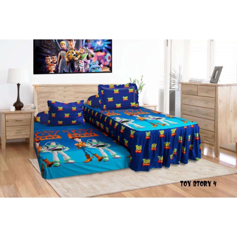 Sprei California  2 in 1 120x200 Toy Story 4
