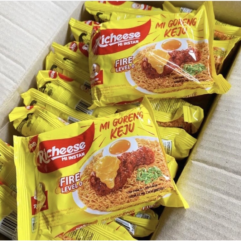 NEW LAUNCHING MIE RICHEESE by Richeese Factory | mie Goreng keju | Mie viral Richeese nabati