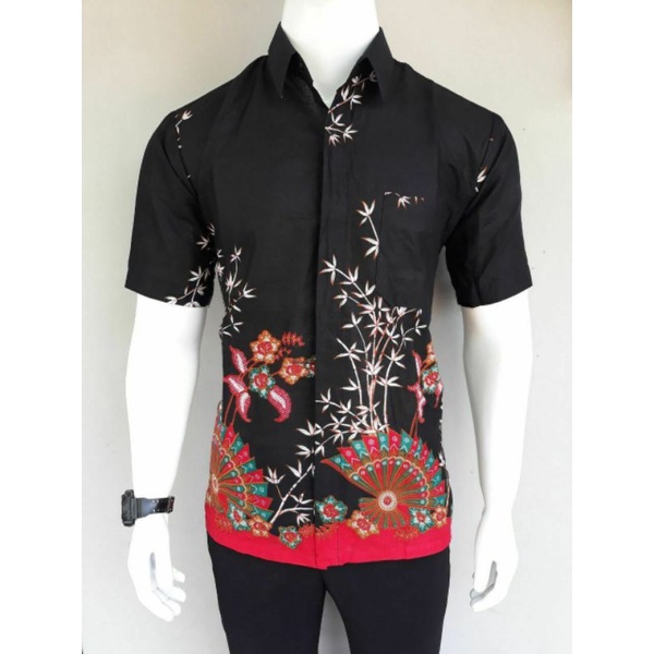 Hem batik lengan pendek, Hem batik terbaru,Hem batik pria,baju batik pria,Hem batik.......