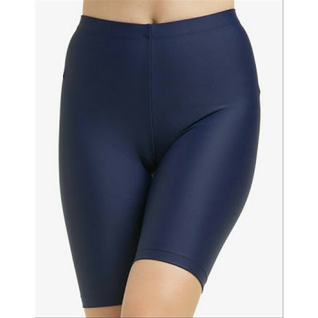 Celana Legging Pendek Stretch, Celana Ketat Pendek Running Sago