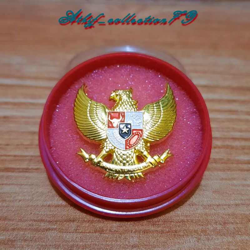 Pin Garuda Kuningan Magnet Cor 3cm Pin Garuda Magnet