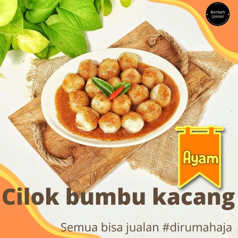 

CILOK isi Ayam Bumbu kacang pedas