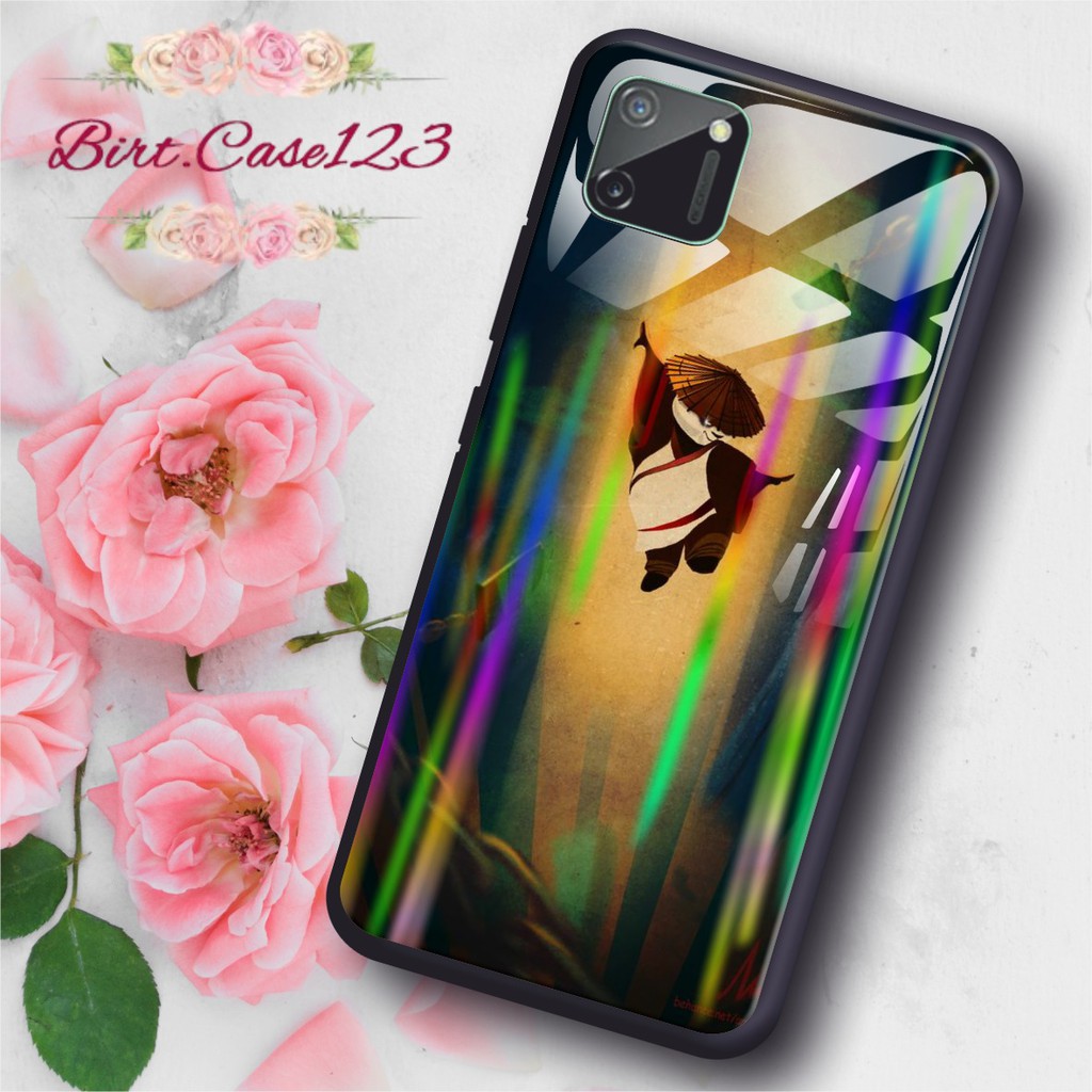BC Case Gambar KUNGFU PANDA back case glass aurora vivo y91 y93 y95 y91c y71 y81 y12 y15 y17 y53 ETC
