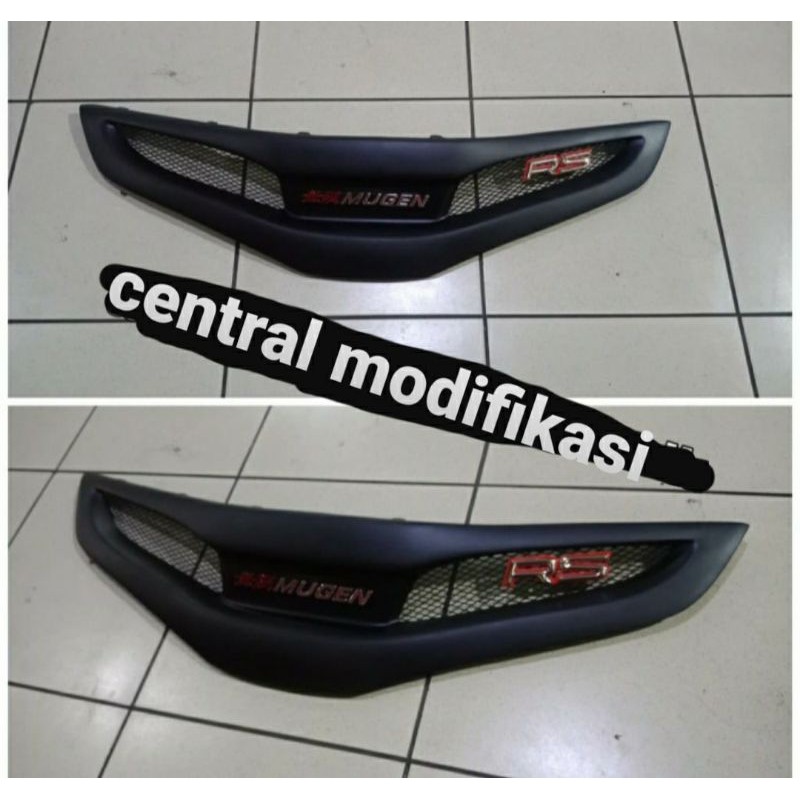 gril honda jazz 2008 2009 210 lengkap emblem RS