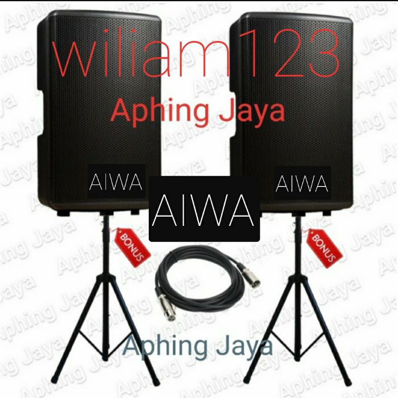 Aktif Speaker Professional AIWA (2pcs)