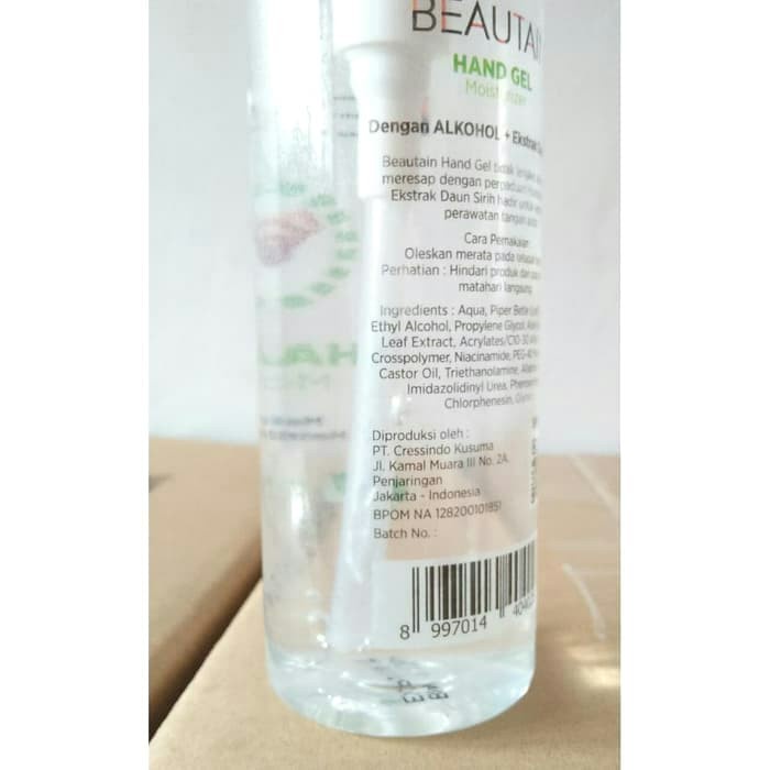 HOT SALE BEAUTAIN HAND SANITIZER / HAND GEL MOISTURIZER 250ML PROMO TERBARU