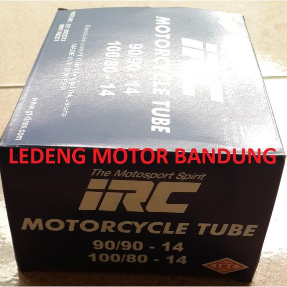 Ban Dalam IRC 90/90-14 atau 100/80-14 Motor Matic Roda Belakang