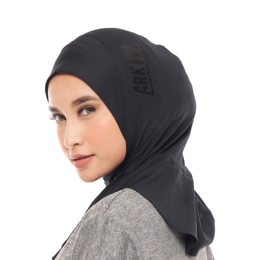 New Flexy Dynamic Hijab  Olahraga Sports  Hijab  Sportswear 