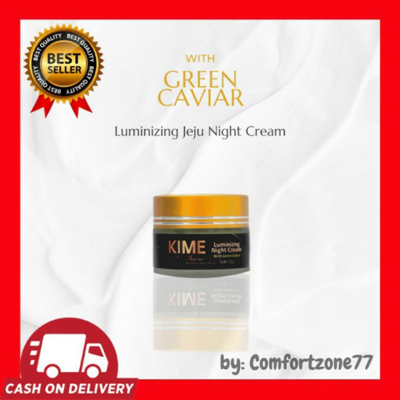 Kime skincare_Krim Malam_Mencegah kerutan pada wajah