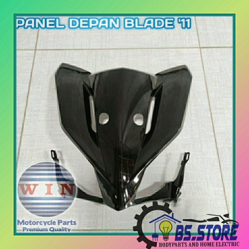 TAMENG DEPAN HONDA BLADE NEW 2011 2012 2013 2014 HITAM | DASI DEPAN HONDA BLADE NEW 2011 2012 2013 2014 HITAM | PANEL BLADE NEW 2011 2012 2013 2014