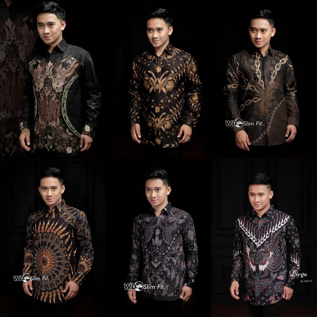 Baju Batik Pria Gus Azmi Syubbanul Muslimin Batik Katun Halus Hadroh Azzahir Hilwa Ala Santri Modern