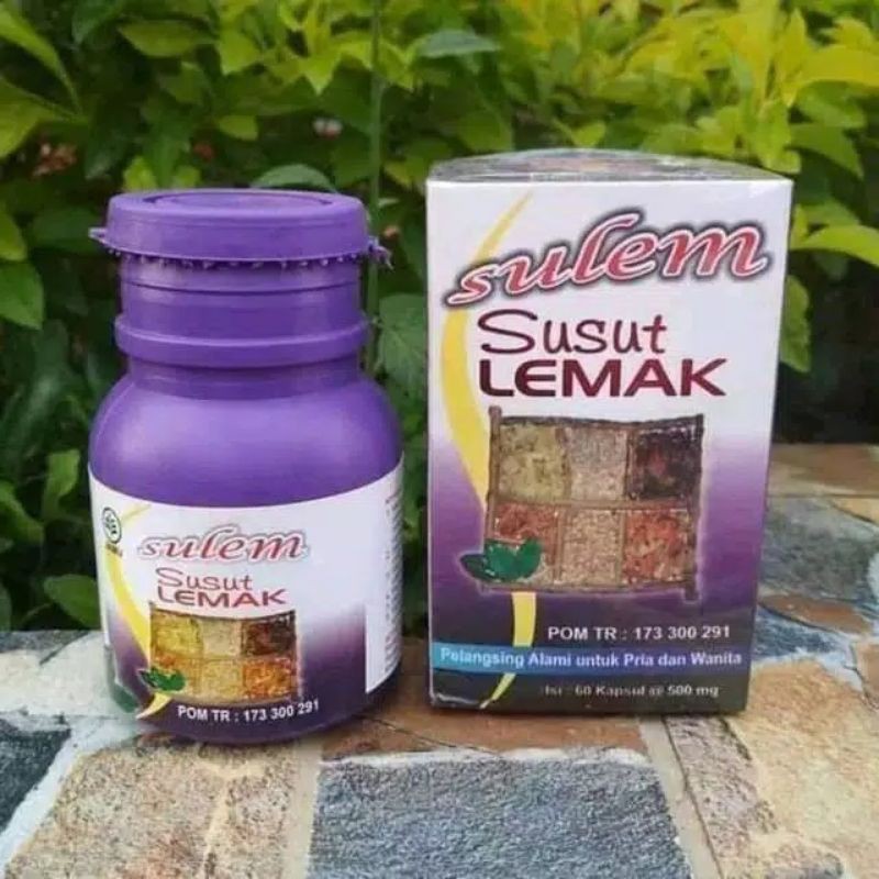 Sulem Susut Lemak Original/Pelangsing Herbal Alami/Sulem Original