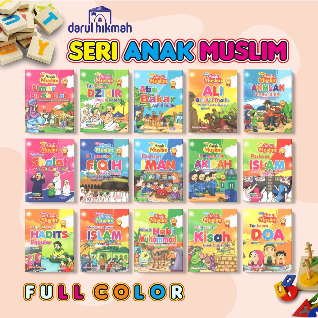 Jual Seri Anak Muslim Buku Cerita Sejarah Islam Kisah Nabi & Sahabat ...