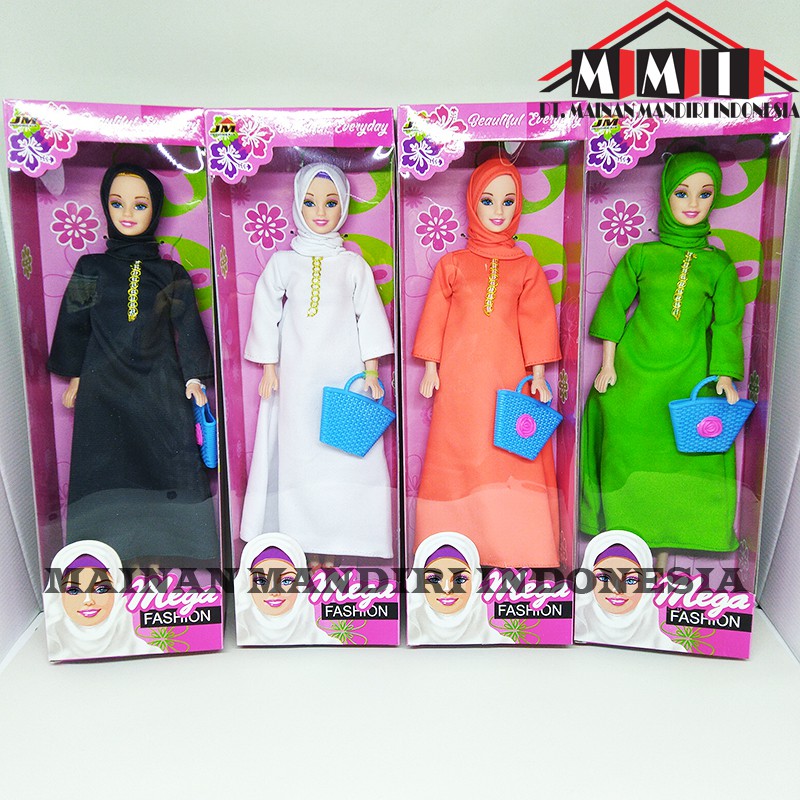  Boneka  Barbie  Hijab Cantik Tutorial Hijab Terbaru