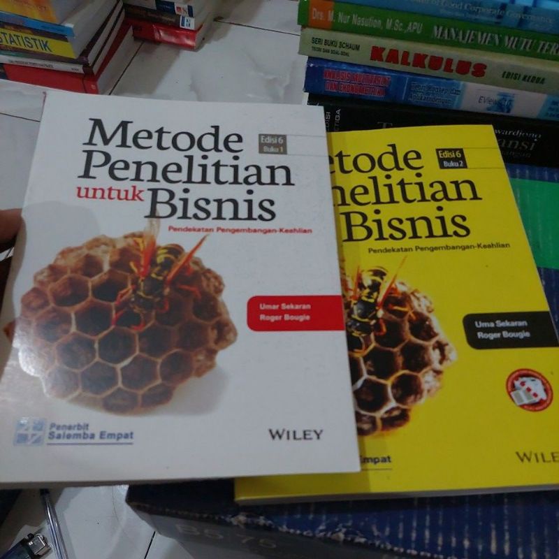 

metode penelitian untuk bisnis edisi 6 buku 1 dan buku 2 uma sekaran