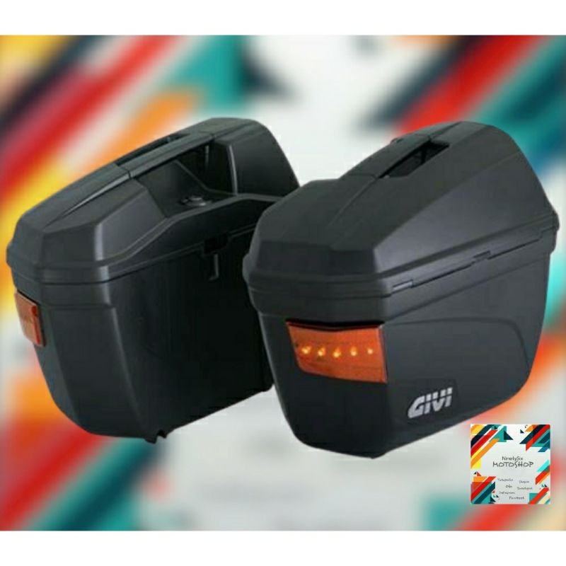 Sidebox box samping GIVI E22NS - OR With LED Light Promo Murah