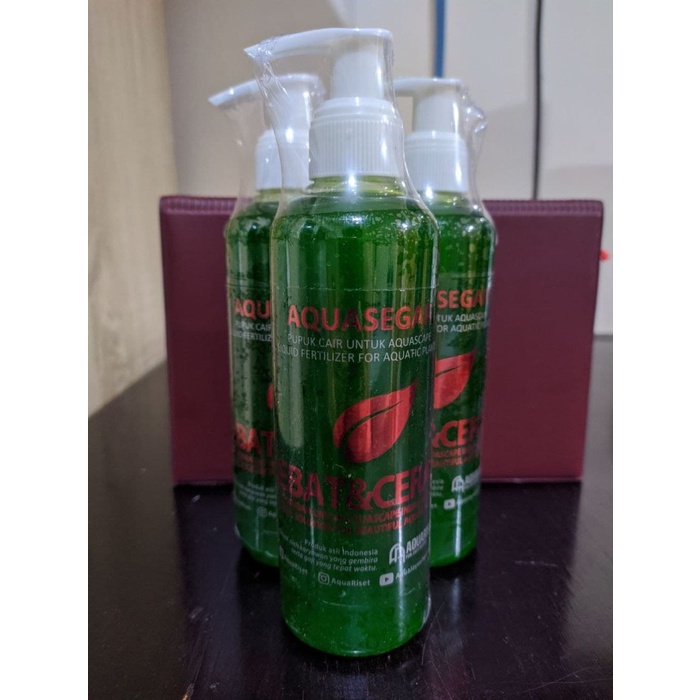 Aquasegar Pupuk Cair Aquascape Lebat&amp;Cerah Lebat Cerah 100ml &amp; 250ml