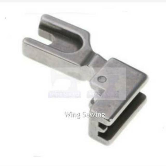 Presser Foot Sepatu Seleting Ritsleting Resleting Zipper Jepang Besi Mesin Jahit Industri