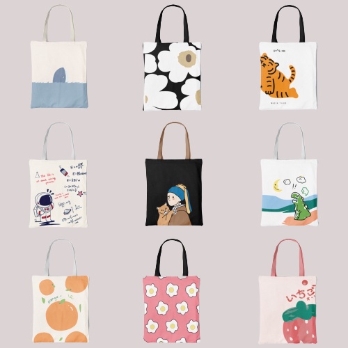 TSK - Totebag Sablon Varian Premium DINIR murah