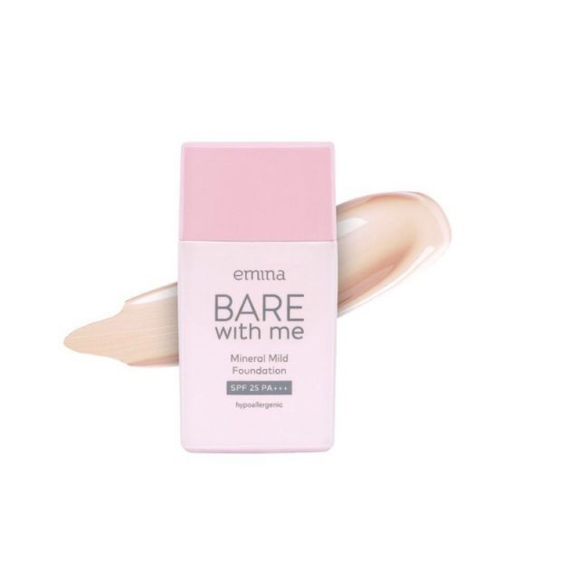 Emina Bare With Me Mineral Foundation SPF 25