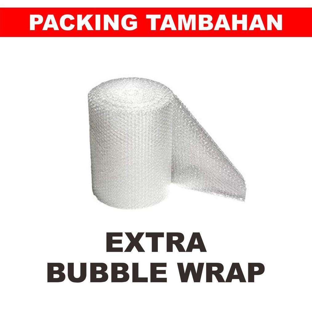 

EXTRA!! Bubble Wrap Full Packaging Untuk Keamanan Pengiriman