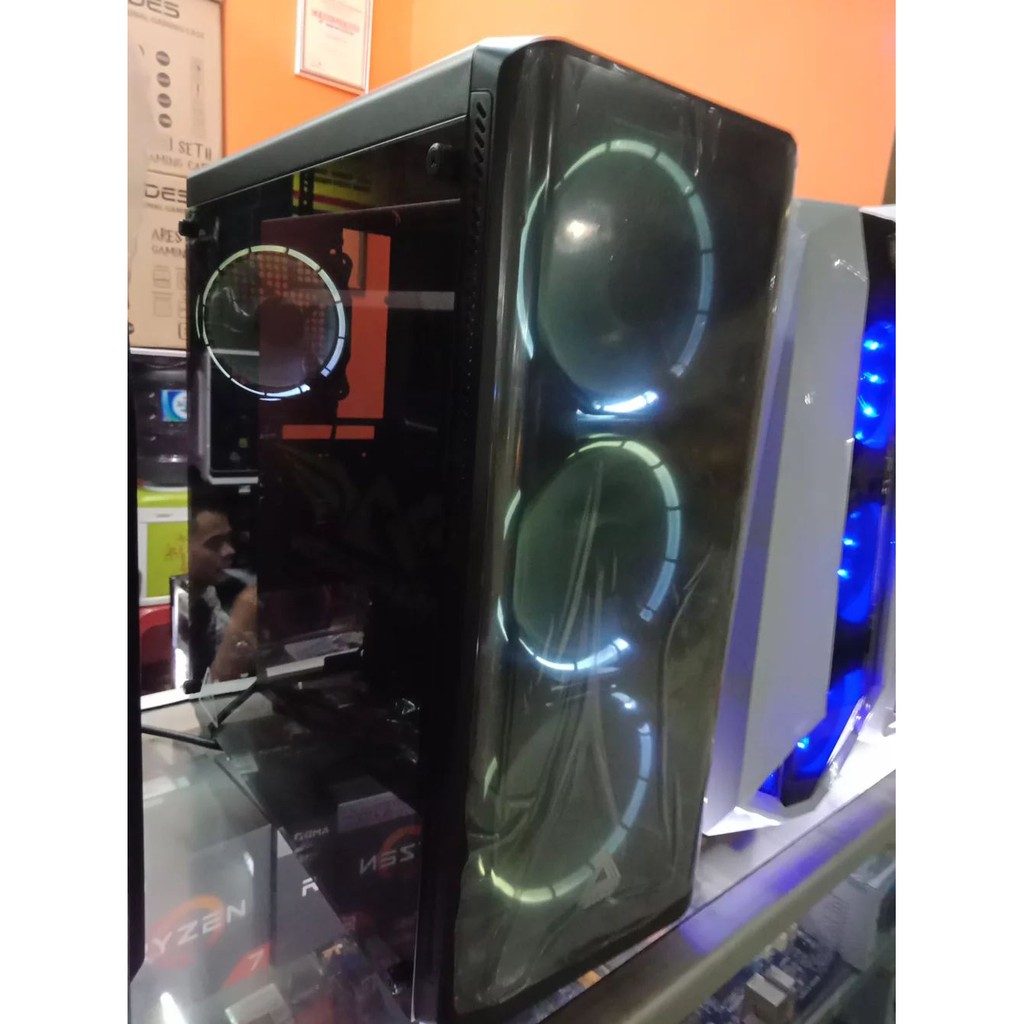 CPU PC RAKITAN GAMING AMD RYZEN 5 2400G RAM 8GB DDR4
