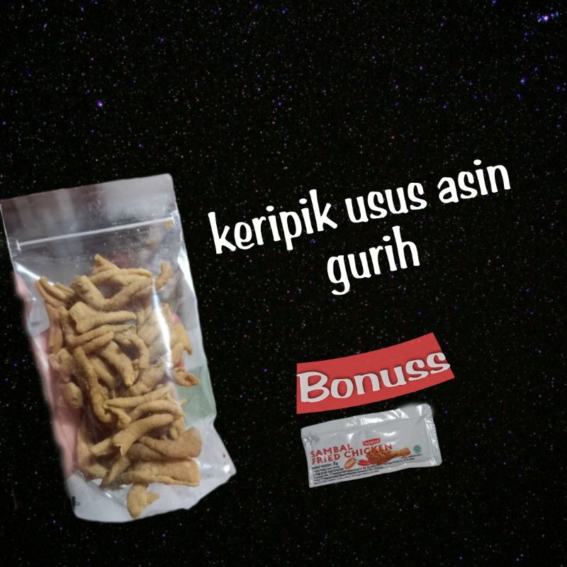 

keripik usus
