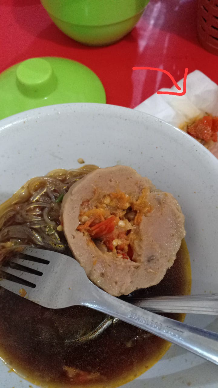 Monellina Marya Kaos Batik Crop Oversize Wanita