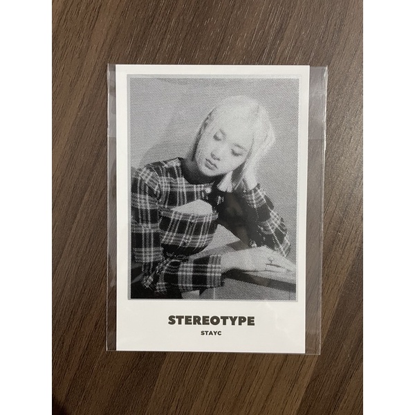 J STAYC Scratch Card - STEREOTYPE
