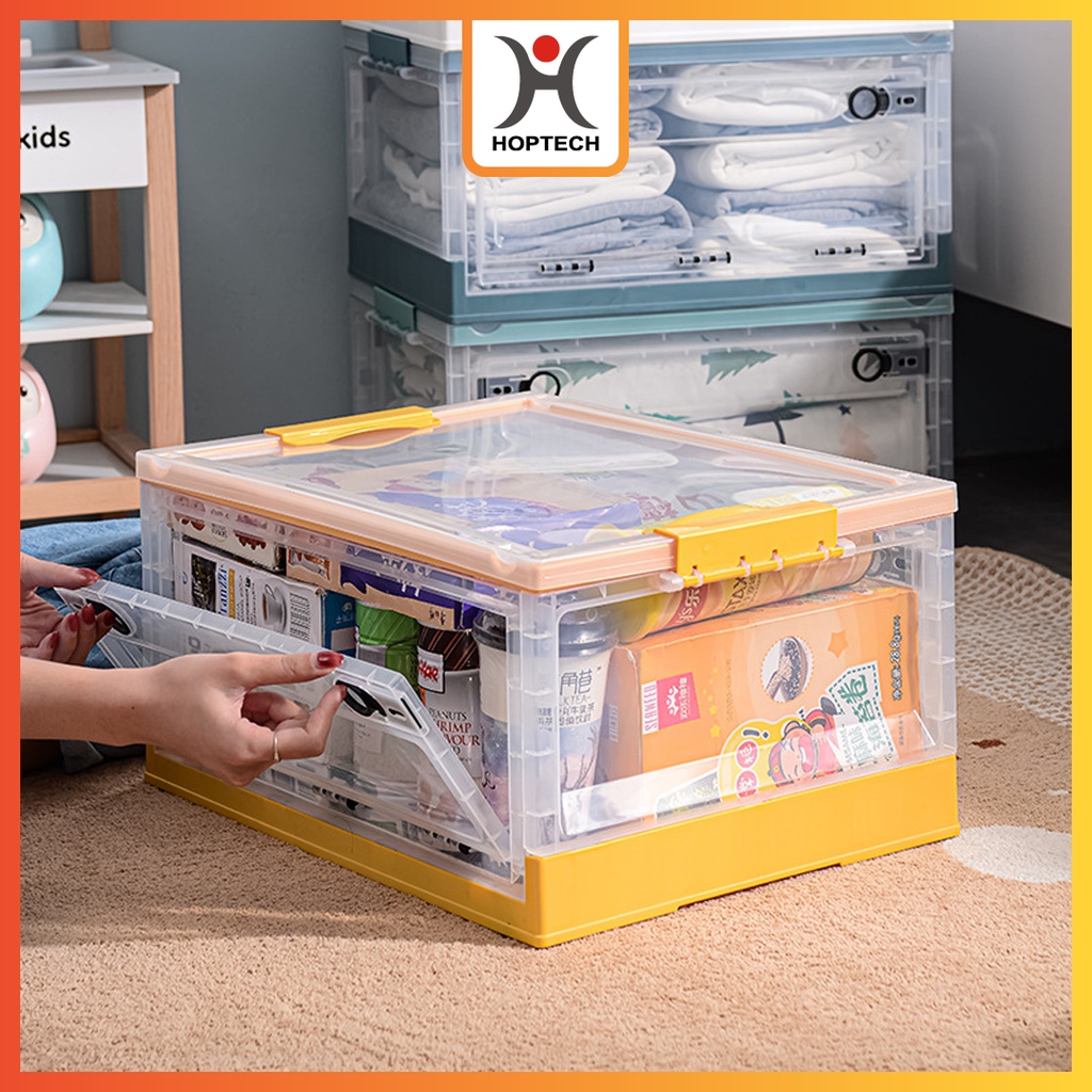Jual STORAGE BOX LIPAT FOLDING CONTAINER BOX TEMPAT BAJU/MAINAN KOTAK