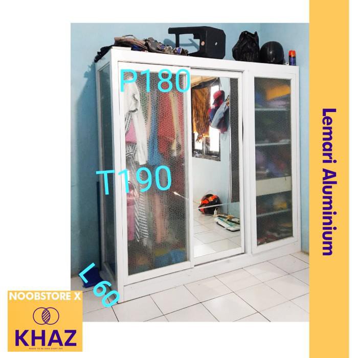 Lemari Aluminium / Lemari Pakaian Aluminium / Lemari Anti Rayap