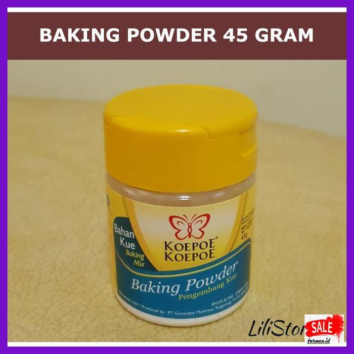 

DERPOWBAKING- BAKING POWDER KOEPOE KOEPOE (45GR) -ASLIII.