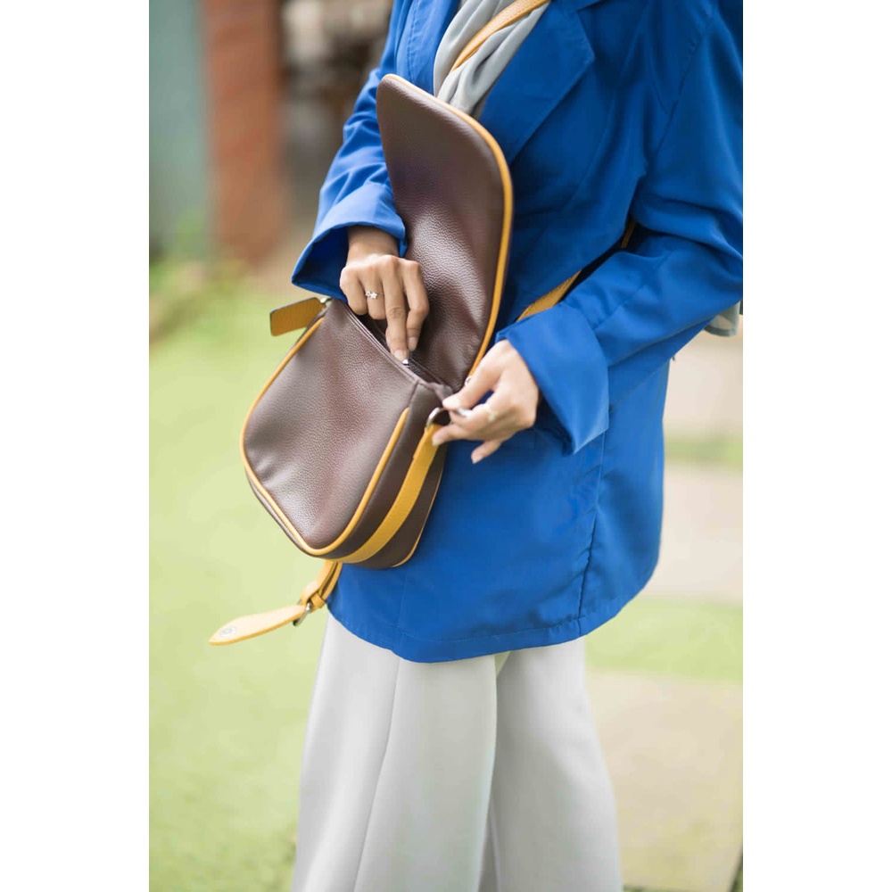 READY GISELLA By Biru Tsabita Tas selempang slingbag sling bag wanita cewek murah kekinian kulit jer