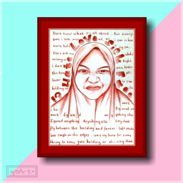 

SKETSA MERAH A4 gisArt● | Sketsa Tangan | Sketsa Wajah Murah