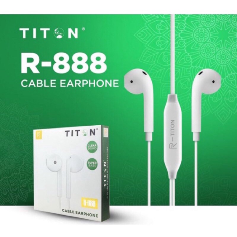 handset,handsfree,earphone TITON R888 Original series