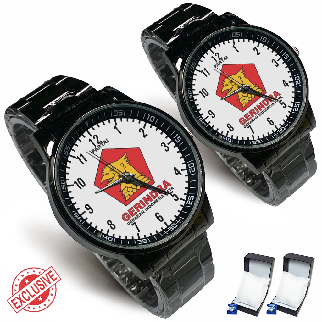 Jam Tangan Rantai Couple GERINDRA - 2 (Nice)