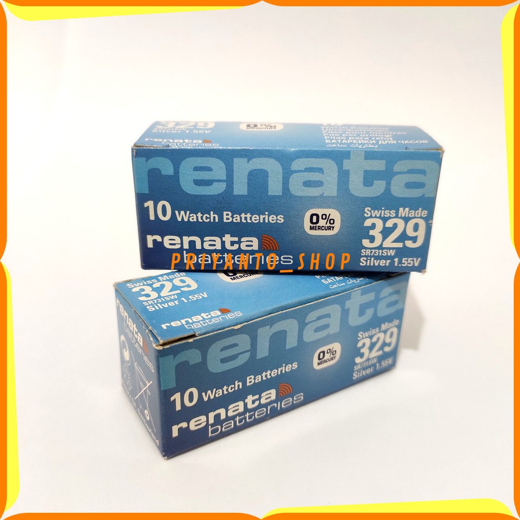 BATTERY BATERAI BATRE RENATA SR731SW SR731 SR 731 SW 329 ORIGINAL