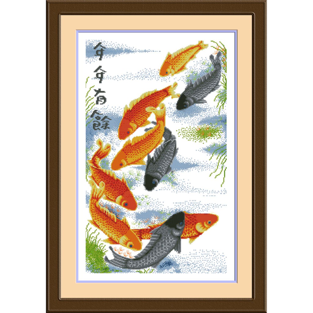 paket kristik ikan 50405 (lambang keberuntungan/rejeki)