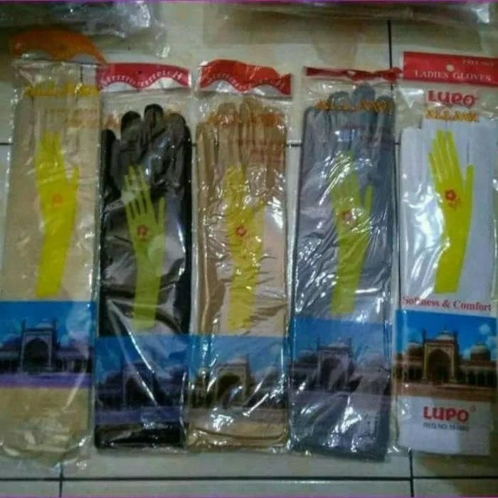 Sarung Tangan Muslimah Hand Gloves Spandex Grosir Murah Banget